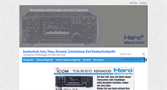 Desktop Screenshot of haro-electronic.de